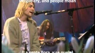 Video thumbnail of "Nirvana-Lake of fire (Subtitulos Ingles - Español) live"