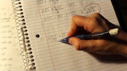 Abeka Algebra 2 Adding Radicals  {Exercises 8.6}  PART 2