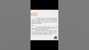 CSIR - NET JRF / LS EARTH SCIENCE | IMPORTANT TOPIC | Lec. 12 cyclone 3 Size