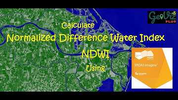 Calculate Normalized Difference Water Index | Erdas Spatial Modeler | Remote Sensing Tutorial