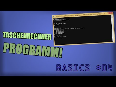 Video: Wie Schreibe Ich Ein Taschenrechnerprogramm?