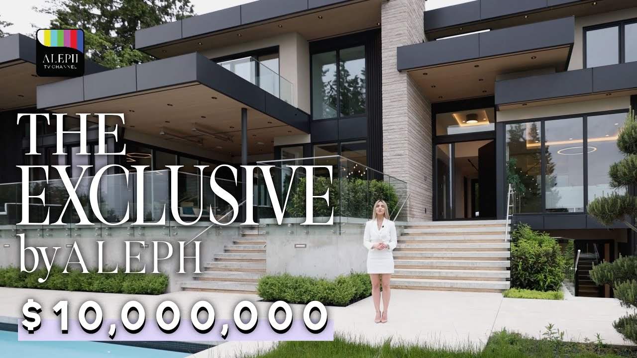 Touring a $10,000,000 Modern West Vancouver House!