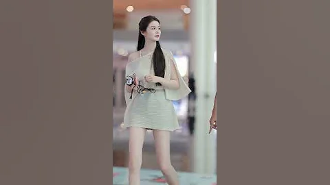 China Street Fashion | Beautiful Chinese Girls l ep 75 #shorts #model #chinafashion #streetfashion