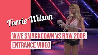 Torrie Wilson - WWE Smackdown vs RAW 2008 Entrance