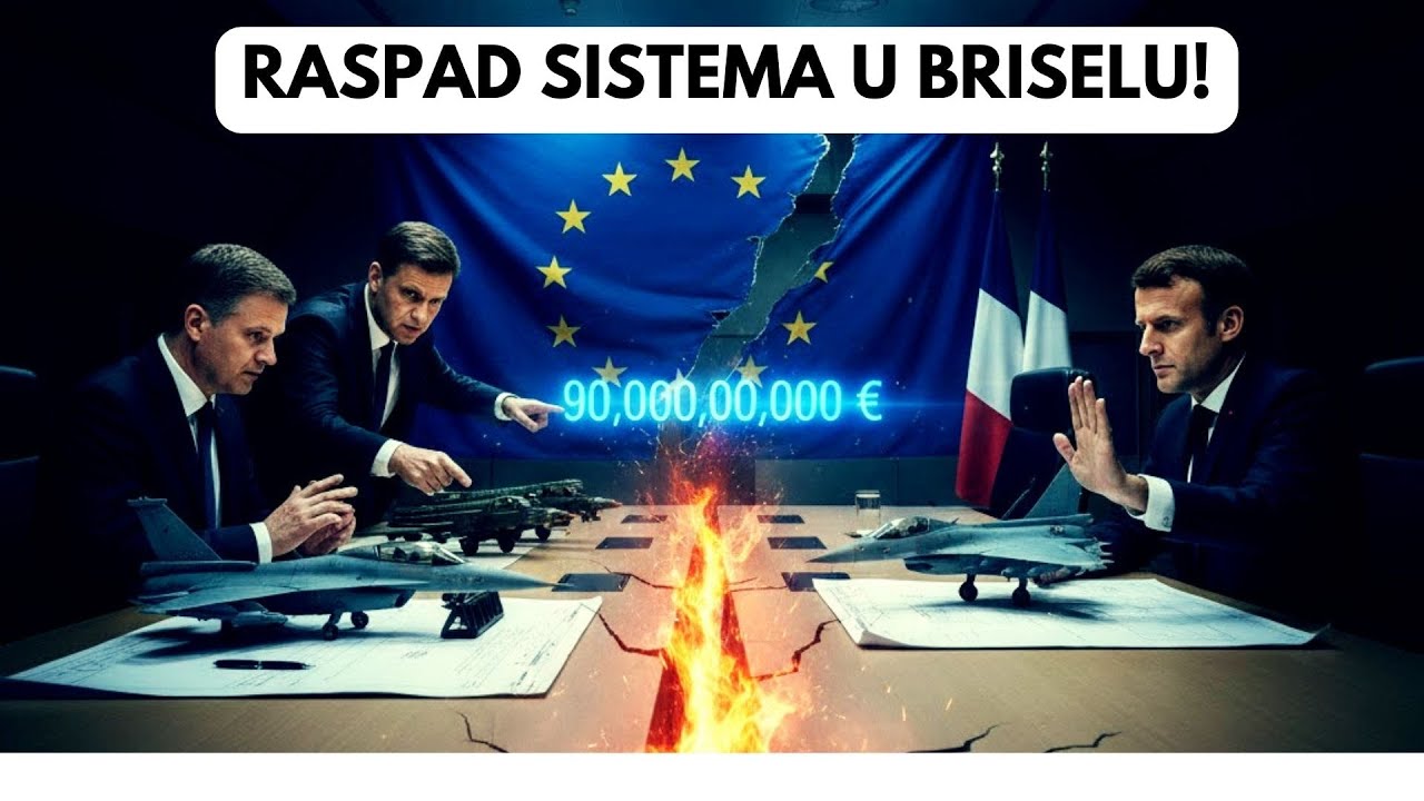 PUCA EVROPSKA UNIJA! Rat za 90 MILIJARDI EVRA: Nemačka i Francuska u klinču! PODELA RAZDIRE BRISEL