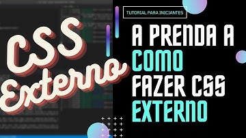 como fazer css externo no vscode (html)