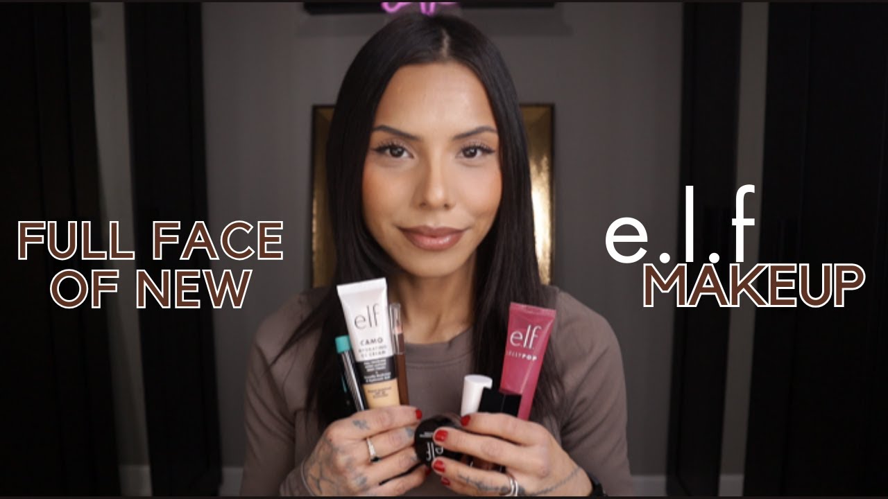 Testing out NEW e.l.f Makeup! - YouTube