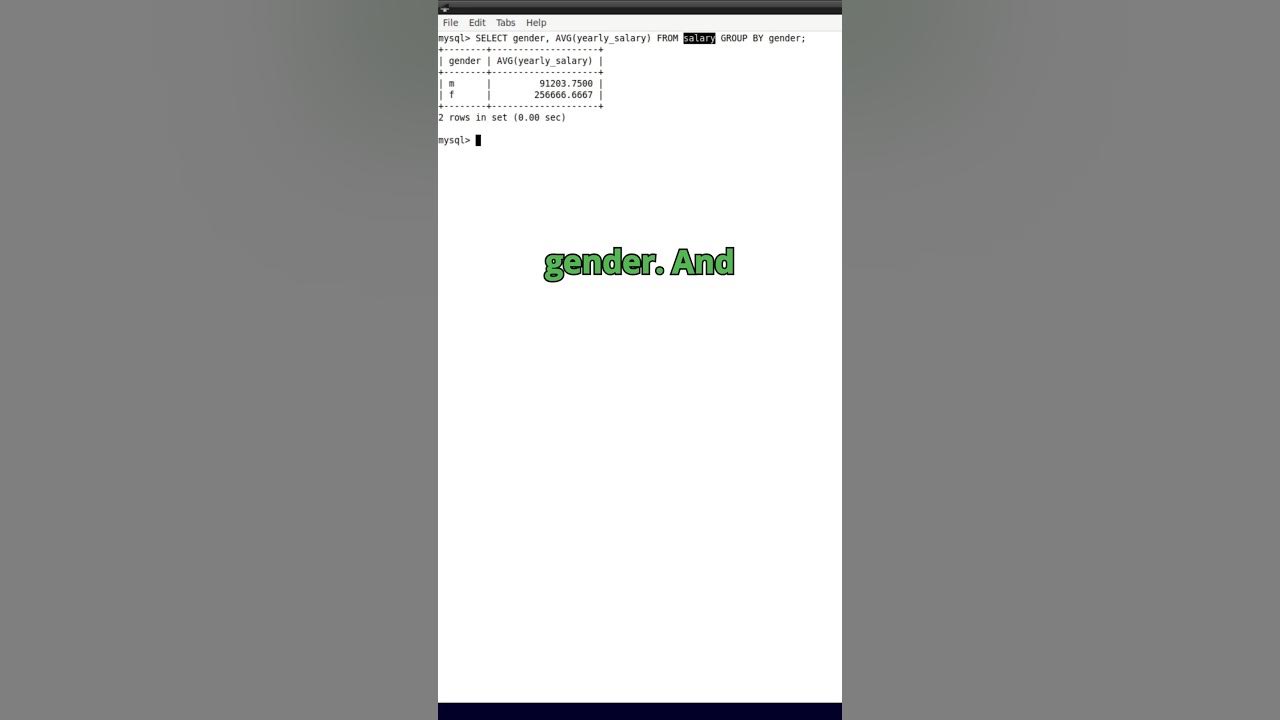 Example SQL GROUP BY Command with MySQL Example SQL GROUP BY Command with MySQL