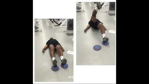Sliding leg curl progression