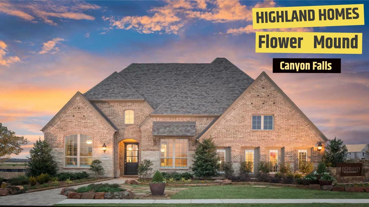 Highland Homes New Construction in North Texas YouTube