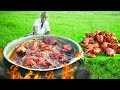 DELICIOUS CHICKEN FRY RECIPE | Village Traditional Food | Village Grandpa Show