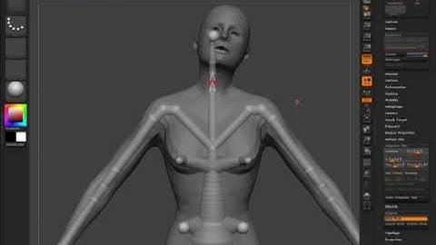 Part 1: ZBrush Rigging with a Single Subtool