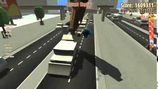 Traffic Jam! |Turbo Dismount screenshot 2