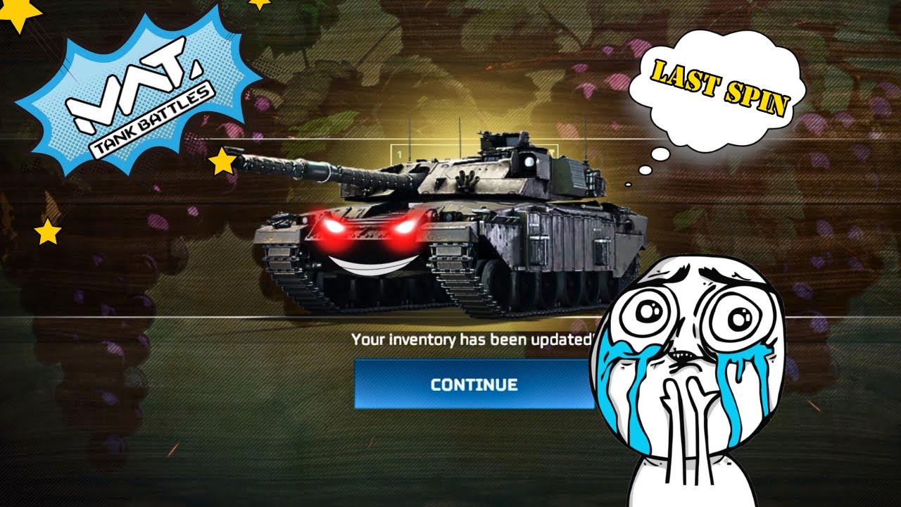 Got a Rare Tank at Last Spin?? || MWT: Tank Battle