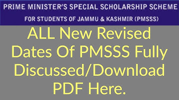 PMSSS BIG UPDATE/All Dates Changed/Revised Calendar Of Events Released/Registration Date Extended/SB