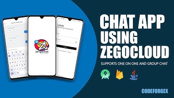 Build a Real-Time Chat App using ZEGOCLOUD In-App Chat SDK + Firebase | Android Studio