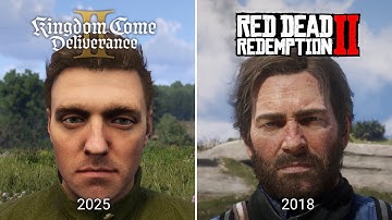 Kingdom Come: Deliverance II vs RDR 2 - Physics and Details Comparison