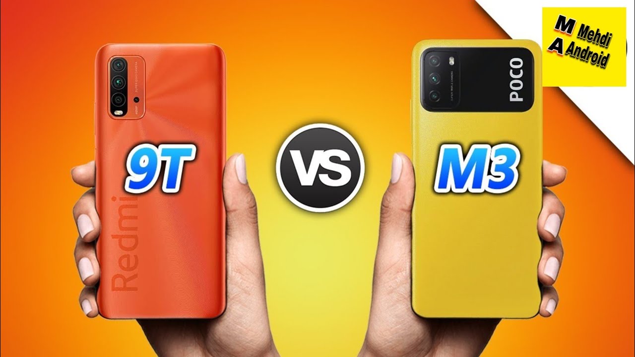 Xiaomi Redmi Note 9t Vs Poco M3