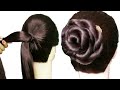 New rose petal juda Hairstyle for girls