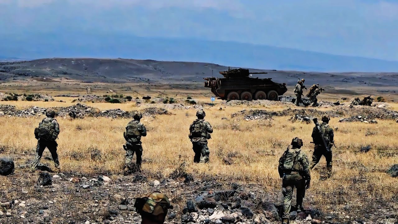 US Soldiers Conduct Live Fire And Dry Fire During Exercise Eagle ...