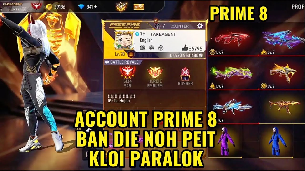 PRIME 8 ACCOUNT BAN DIE NOH SA SHISIEN PEIT KLOi IOH LAP DUH 😱 #khasi 