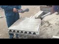 Building a wall with CLC HOLLOWCORE INTERLOCKING PANEL