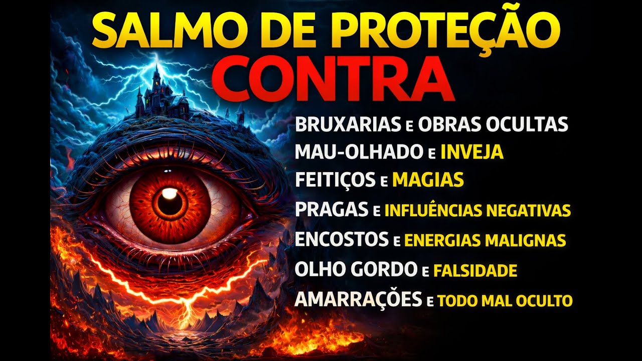 SALMO 9 | Proteção Contra Inimigos, Inveja e Toda Obra do Mal Levantada Contra Você