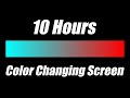 Color Changing Mood Led Lights - Red Light Blue Screen [10 Hours]