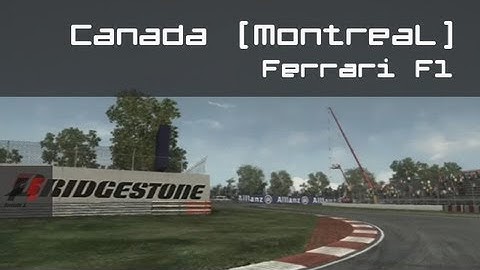 F1 2010 - Canadian GP (Montreal) Virtual Lap