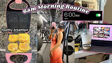 MY 6AM PRODUCTIVE MORNING ROUTINE | Vlogmas day 3