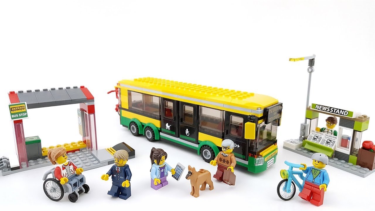 Lego City 60154 Bus Station - Lego Fast Build