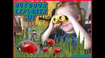 Kid Finds Spider in House | Innocheer Kids Explorer Kit | The Bubbas Adventure Show