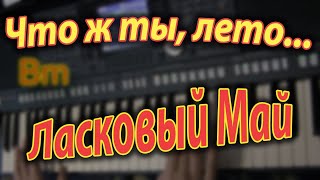 Что ж ты Лето... Ласковый Май. Аккорды.