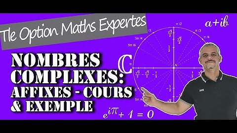 Nombres Complexes - Affixes cours et exemples