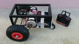 2WD robot platform for FPV with Sabertooth 2x25