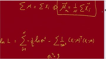 s4   pb3 - a   ML estimate of multivariate gaussian  - special case