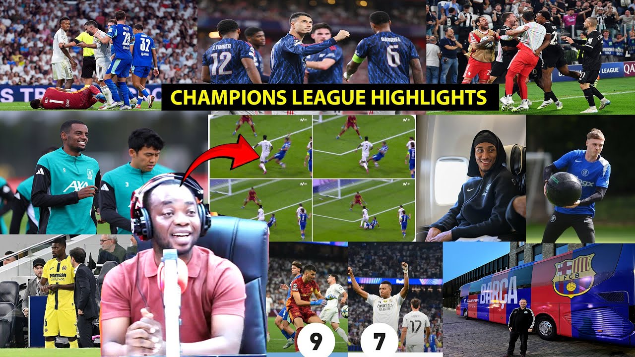 ✅✅✅KING EBEN FOREIGN SPORTS NEWS ON LAWSON TV.CHAMPIONS LEAGUE,CHELSEA,BAYERN,BARCA,KUDUS,SPURS🔥🔥🔥