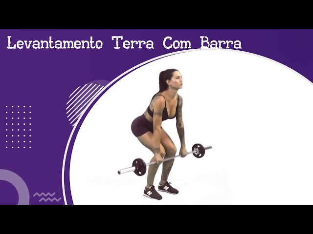 exercício terra com barra