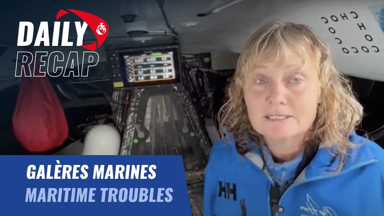 ⁣Galères marines | Daily Recap | Vendée Globe 2024