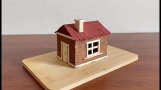 Easy and beautiful, miniature house. DIY