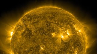 Solar flare released from hidden spot sparks radio blackouts
