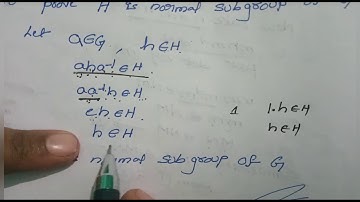UNIT-3##Normalsubgroups## Theorem-7### imp 5m