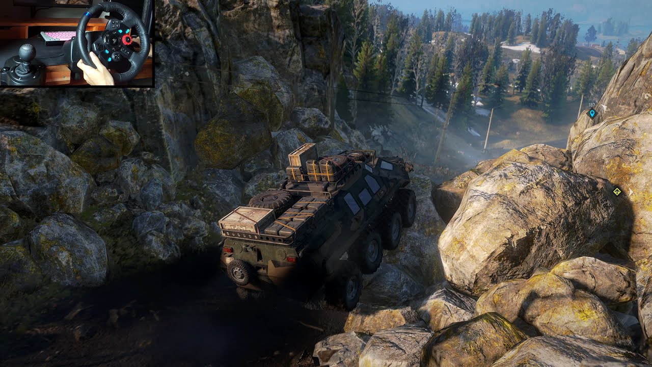 TUZ 420 Tatarin Gameplay - Snowrunner | Logitech G29 - YouTube