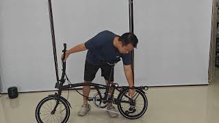 Mint Brand, Trifold Bike, 16 Inch C brake, Comes in 16 Inch Disc and 20 Disc Brake