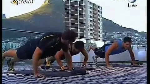 07 Jan 2011 Matthew Mcconaughey Workout with Matth...