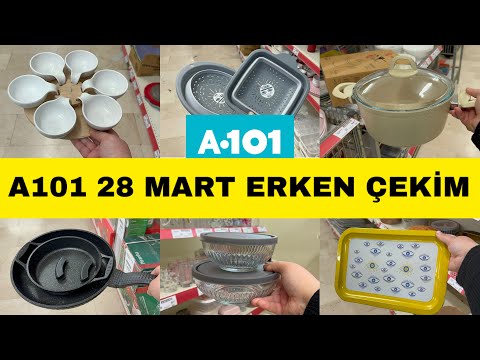 ERKEN ÇEKİM YEPYENİ GELEN ÜRÜNLER | A101 28 MART 2024 | A101 BU PERŞEMBE ÇOK GÜZEL KAÇMAZ |