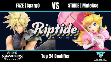 FAZE | Sparg0 (Cloud) vs STRIDE | MuteAce (Peach) - Ultimate Top 24 Qualifier - Riptide 2024