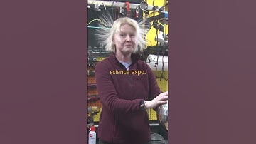 Van de Graaff Generator Brushes #engineering #electricity #highvoltage #blonde #science #energy