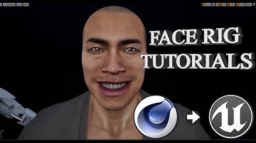Advanced Face Rig in Cinema 4d to Unreal Engine Tutorials Part 2