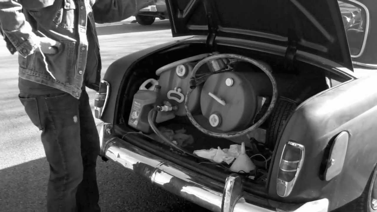 Greasy Rider - Matt Cline - Alternative Fuel Song WVO Veggie Oil - 1961 Mercedes Benz Diesel